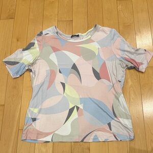 Basler Abstract Patterned Women's Top